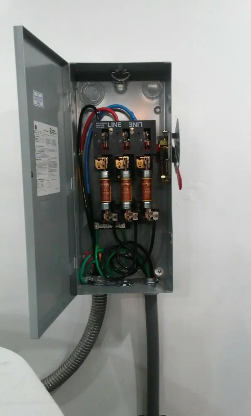 Three-phase disconnect switch installed for Electrical Wiring & Rewiring in Selinsgrove